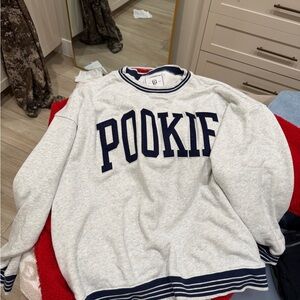 Pookif Gray Sweatshirt